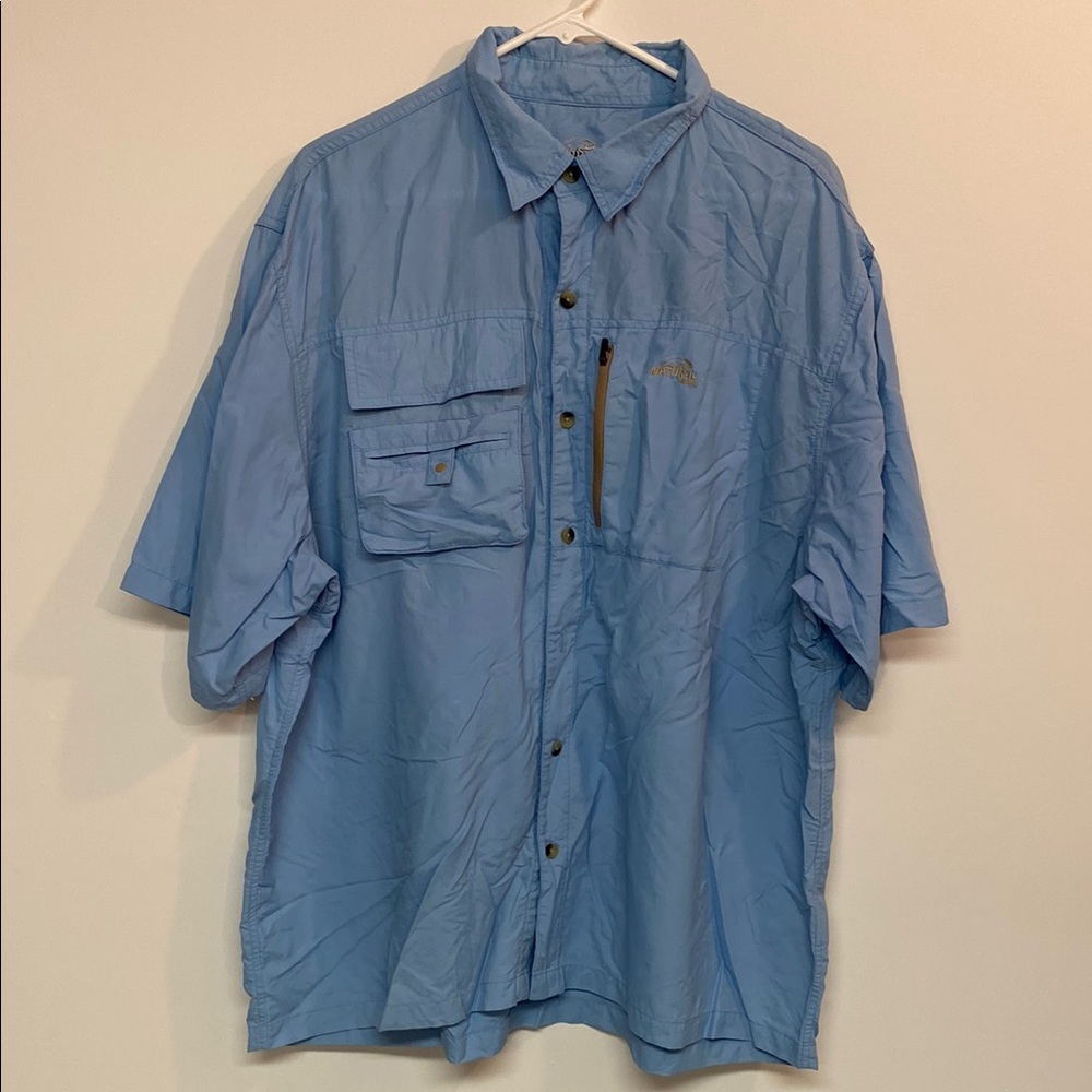 Natural gear brand men’s Blue Short Sleeve Shirt size:XL